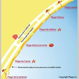Appartement A 50 Mètres De La Plage Et De La Promenade Des Anglais, Nice